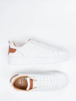 Herren La Martina – Sneaker aus Kalbleder in