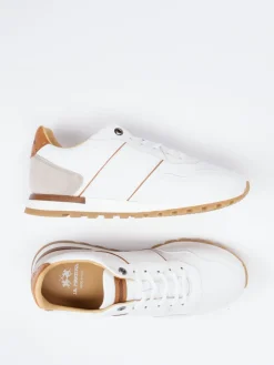 – Sneaker aus Kalbleder in -Braun*La Martina Outlet