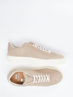 Herren La Martina – Sneaker aus Veloursleder Sand