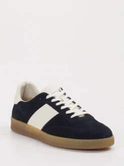 Herren La Martina – Sneaker aus Veloursleder Dunkel