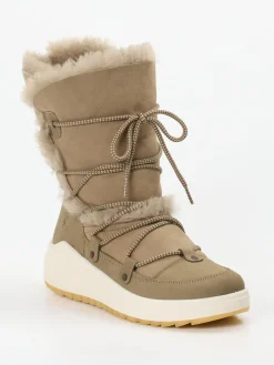 – Winterboots aus Veloursleder sandfarben*Lackner Sale