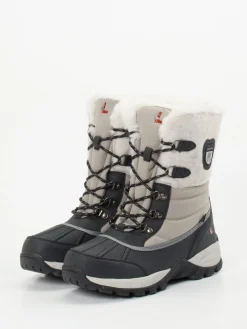 – Winterstiefel aus Synthetikleder hell*Lackner