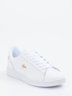 Damen Lacoste – Low-Top Sneaker aus Glattleder