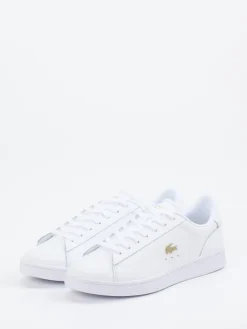 Damen Lacoste – Low-Top Sneaker aus Glattleder