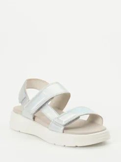 – Komfort-Sandalen aus Metallicleder*Legero Discount