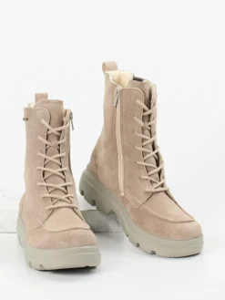 – Schnürboots aus Veloursleder Sand*Legero Discount