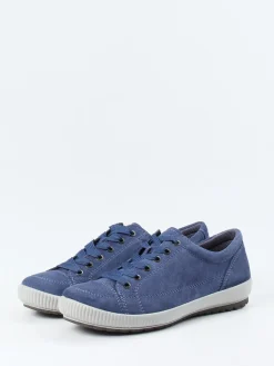 – Schnürsneaker aus Veloursleder jeans*Legero Sale