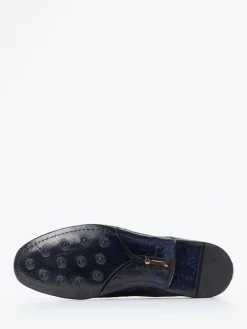 Herren Lemargo – Derby aus Flechtleder in Tief