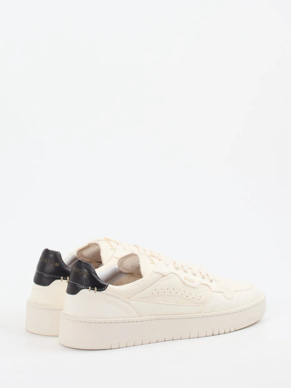 Herren Lemargo – Low-Top-Sneaker aus Hirschleder Creme