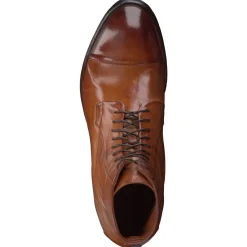 – Schnürboots aus Kalbleder in Cognac*Lemargo New