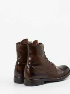 – Schnürstiefeletten aus Büffelleder dunkel*Lemargo Hot