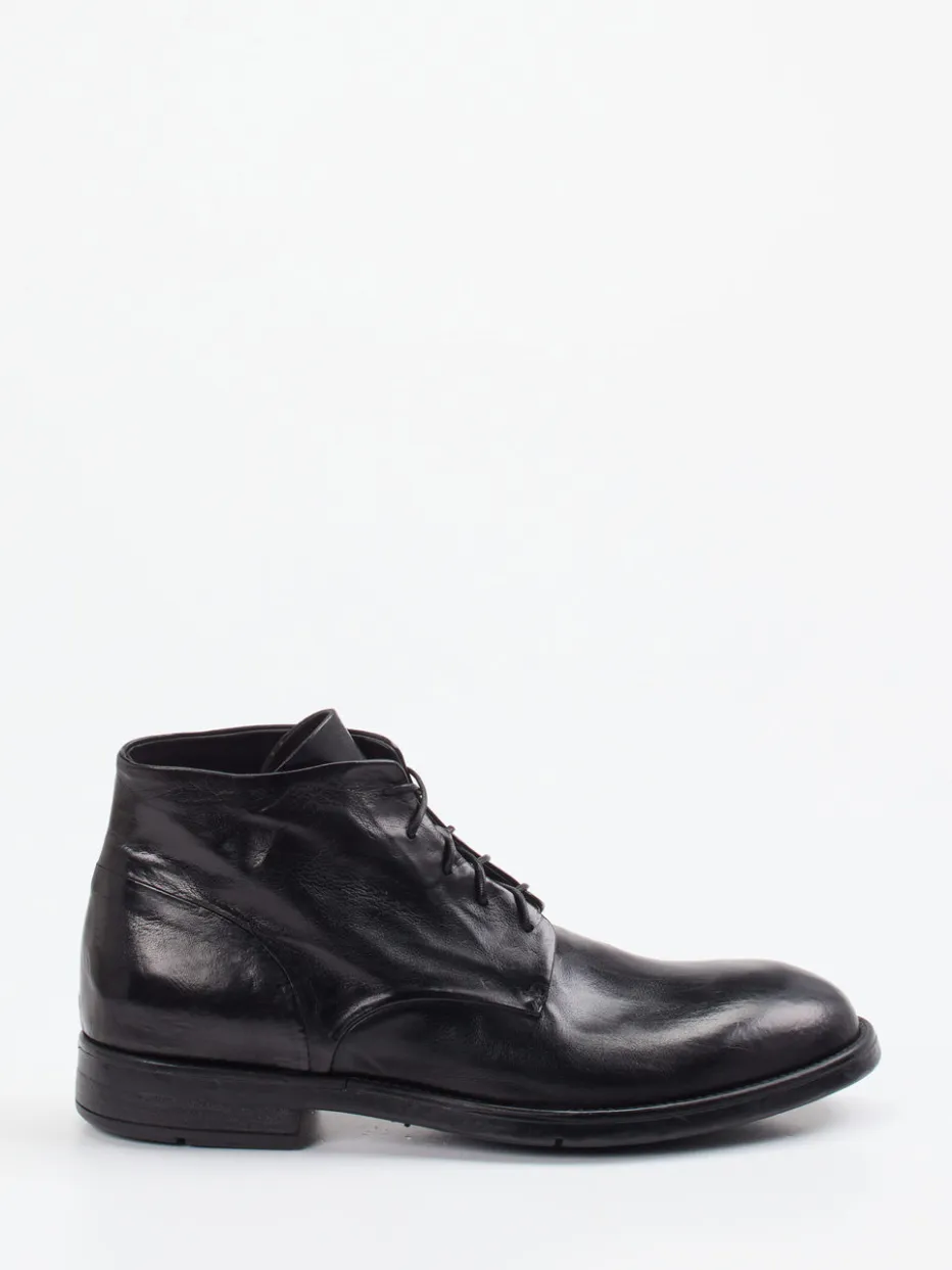 Herren Lemargo – Schnürstiefelette aus Büffelleder