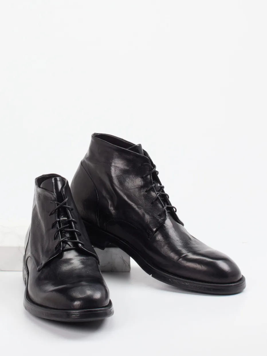Herren Lemargo – Schnürstiefelette aus Büffelleder