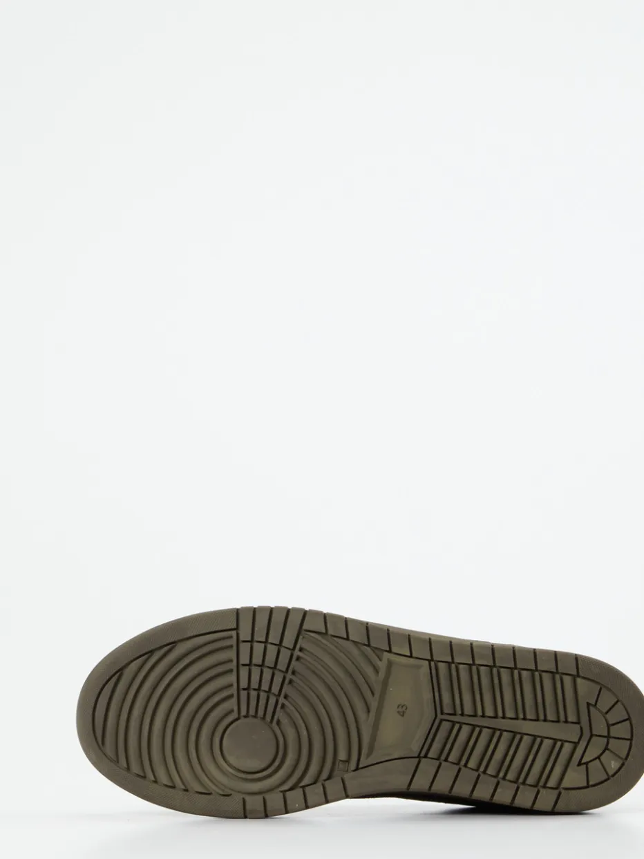 Herren Lemargo – Sneaker aus Hirschleder in Oliv