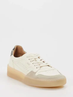 Damen Lemargo – Sneaker aus Hirschleder in Creme