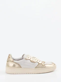 Damen Lemargo – Sneaker aus Hirschleder mit Metallic-Finish