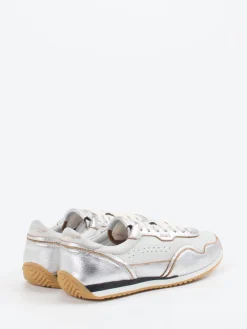 Damen Lemargo – Sneaker aus Hirschleder mit Metallic-Details