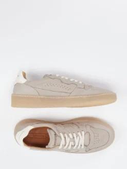 – Sneaker aus Leder in Taupe*Lemargo