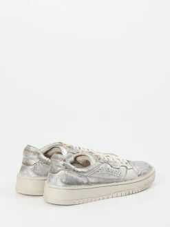 Damen Lemargo – Sneaker aus Metallicleder farben