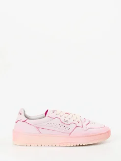 Damen Lemargo – Sneaker aus Metallicleder in Hellrosa