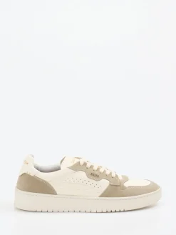 Damen Lemargo – Sneaker aus Velours- und Glattleder Creme