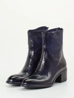 Damen Lemargo – Stiefelette aus Büffelleder Dunkel