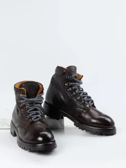 Herren Lemargo – Wanderboots aus Büffelleder Dunkel