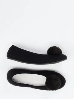 Damen Living Kitzbühel – Ballerina-Hausschuhe aus Wolle