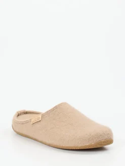 Damen Living Kitzbühel – Filzpantoffeln aus Wolle beige