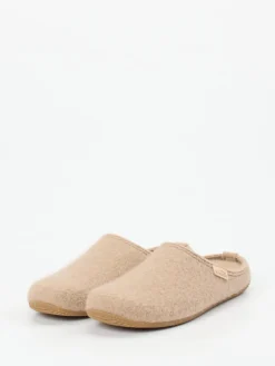 Damen Living Kitzbühel – Filzpantoffeln aus Wolle beige