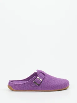 – Hausschuh aus Wollfilz in Lila*Living Kitzbühel Hot