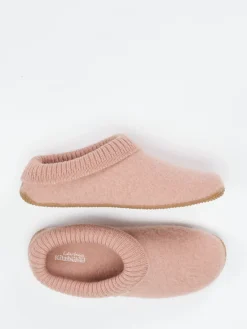 – Hüttenschuhe aus Wollfilz Altrosa*Living Kitzbühel Online