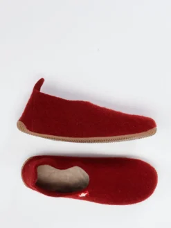 – Hüttenschuh aus Wollfilz dunkel*Living Kitzbühel Best