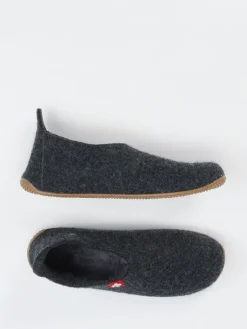 Herren Living Kitzbühel – Hüttenschuh aus Wollfilz anthrazit