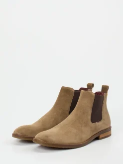 Herren Lloyd – Chelsea Boots aus Veloursleder sand