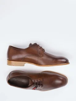 Herren Lloyd – Derby aus geprägtem Leder Dunkel