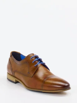 – Derby-Schnürschuh aus Kalbleder cognac*Lloyd New
