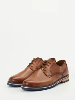 Herren Lloyd – Derby-Schnürschuh aus Kalbleder Cognac