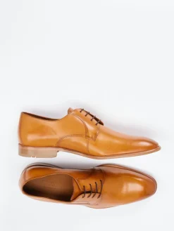 Herren Lloyd – Derby-Schnürschuh aus Kalbleder Cognac