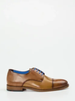 Herren Lloyd – Derby-Schnürschuh aus Kalbleder cognac