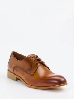– Derby-Schnürschuh aus Kalbleder cognac*Lloyd Best