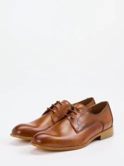 – Derby-Schnürschuh aus Kalbleder cognac*Lloyd Best