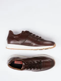 – Leder-Sneaker aus Kalbleder Dunkel*Lloyd Hot