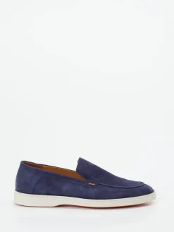 Herren Lloyd – Loafer aus Veloursleder in Nacht