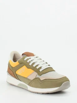 Herren Lloyd – Retro-Sneaker aus Veloursleder oliv