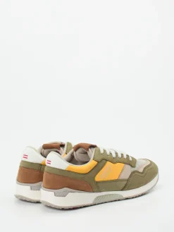 Herren Lloyd – Retro-Sneaker aus Veloursleder oliv