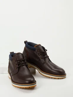 – Schnür-Boots aus Glattleder Dunkel*Lloyd Best