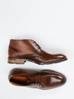 Herren Lloyd – Schnürboots aus Kalbleder in