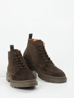 – Schnürboots aus Veloursleder Dunkel*Lloyd Outlet