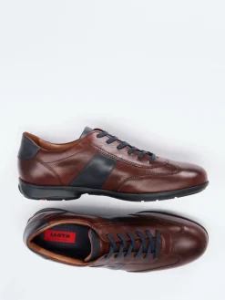 Herren Lloyd – Schnürschuh aus Kalbleder kastanien